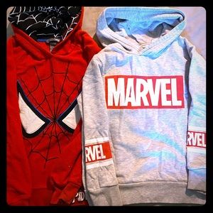 2 boy hoodies
